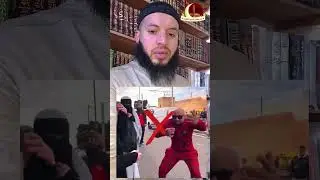 مشهد يدمّي القلب .. فتاة منقبة تضحك في الشارع مع مؤثر! خطير جدا هذا الذي وصلنا إليه ..
