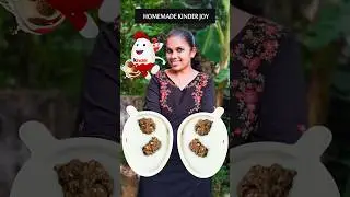🔥🔥JUST 5 INGREDIENTS🥚🍫HOMEMADE KINDER JOY #shorts😋😋 #naavinruchi #shortsfeed