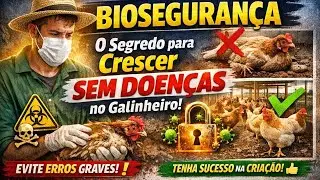BIOSEGURANÇA: O Segredo dos Criadores que Crescem SEM Doenças no Galinheiro!