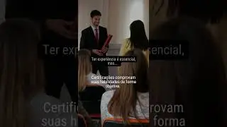 Ter experiência é essencial, mas...