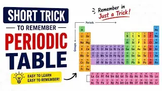 &ldquo;Memorize the Periodic Table Easily | Quick Chemistry Trick&rdquo;