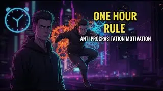 One Hour Rule Anti Procrastination Motivation [Music Official Video]