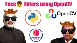 Face Filters like #Instagram using OpenCV Python | With Code |