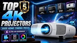 Top 5 Premium 4K Projectors for Your Home Theater | Best 4K Projectors of 2025 | Deal Hunter Reviews