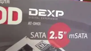 Как установить салазки для HDD DEXP AT-DH01