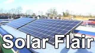 15. Solar panel installation on my canal narrowboat (2 x 240W Panasonic)
