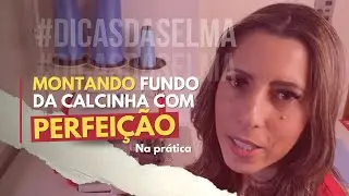 A FORMA IDEAL de montar o fundo da calcinha!! ll DICAS DA SELMA