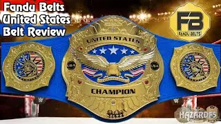 Fandu Belts United States Championship Title Belt Review #collection WWE WWF Replica Belt