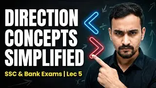 Inequality Reasoning: Direction Concepts | SSC and Bank | Lec 5