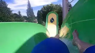 13.5 meter conical thrill slide @ hamner springs
