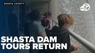 Shasta Dam reopens for tours after nearly 5 years, offering a glimpse into history