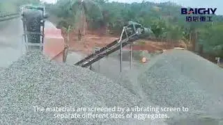 Stone Crushing Production Line #jawcrusher #jawcrushersupplier #conecrusher #baichymachinery
