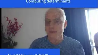 Computing determinants | Linear Algebra MATH1141 | N J Wildberger