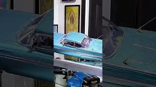 The detail on this model car is CRAZY #customcars #diecast #lowrider