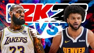 NBA LIVE! Lakers VS Nuggets January 9,2025 PS5 NBA2K26