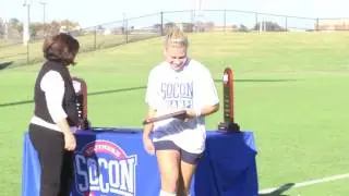 Soccer: Anna Allen named SoCon Tournament MVP