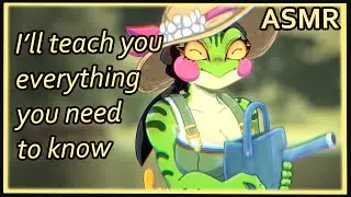 Relaxing Gardening with a Frog Girl | ASMR | [water sounds] [slime] [sleep aid] [assorted triggers]