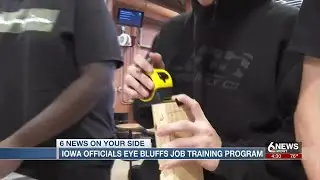 State of Iowa sees Council Bluffs work training as model program