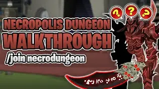Necropolis Dungeon Quest Walkthrough /join necrodungeon - AQW