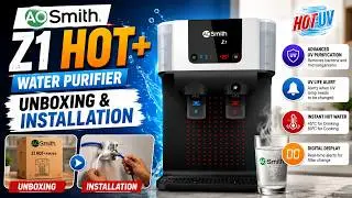 Очиститель воды AO Smith Z1 Hot+ | Распаковка и установка