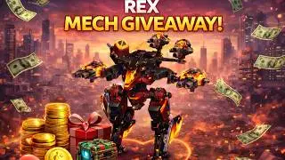 Secret Rex War Robots Limited Giveaway