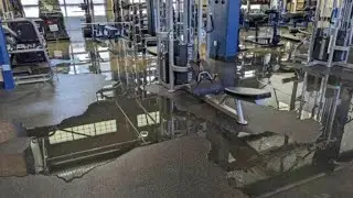 Flooding of weight room disrupts student classes and sports