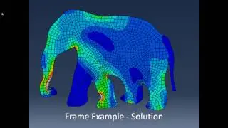 FEA 18:  Frame Element Example, part 2