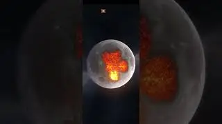 Solar Smash: Множественный Обстрел энергетическим оружием по луне!