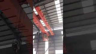 20 Ton Double Girder Overhead Crane with Electric Hoist Trolley for Sale
