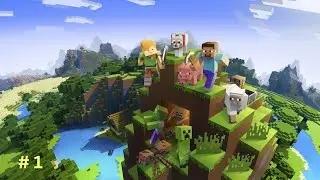 WELCOME TO MY MINECRAFT SURVIVAL WORLD DAY #1