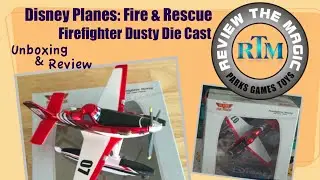 Disney Planes Fire and Rescue  Firefighter Dusty Disney Store Die Cast UNBOXING and REVIEW