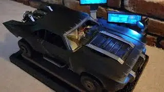 Mattel Creations The Batman Batmobile demo mode