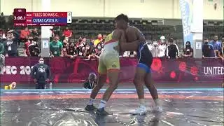 Qual. GR - 77 kg: G. TELES DO NAS (BRA) v. R. CUBAS CASTIL (PER)