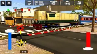 IDBS INDONESIA TRAIN SIMULATOR | MERAK TO JAKARTA | ANDROID GAMEPLAY