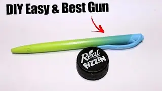 DIY Easy & Best Pen Gun | how to make a pen gun at home | best gun making idea | gun kaise banaen |