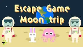 Moon Trip Escape Game 月旅行 Full Walkthrough 脱出ゲーム 攻略 (Tennpa Taira Hirasawa)