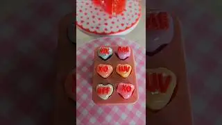 The World's Smallest Conversation Hearts! Miniverse Valentines Day Series! #miniverse #valentinesday