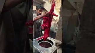 Factories Dye Clothes Efficiently in Factory & Designing