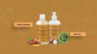 Shea Moisture Raw Shea Butter Moisture Retention Shampoo + Restorative Conditioner Duo Pack