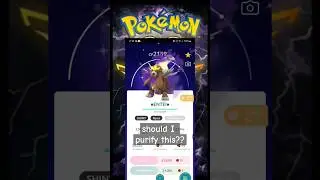 Should i purify this shadow✨️shiny Entei for SHUNDO?? #pokemongo #shinypokemon #entei #shadowshiny