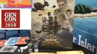 GENCON 2018! ZEPHYR Winds of Change by PORTAL DRAGON GAMES!