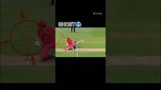 Ghost Spotted in Cricket😱😱  #shorts #viralvideo #cricketshorts #ipl #ipl2025 #cricket #india #ghost