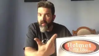 HCI-100 Motorcycle Helmet Unboxing