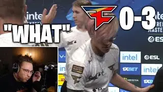 ohnePixel reacts to FaZe being eliminated 0-3 from Rio Major