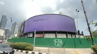 Kuala Lumpur City Center LED Screen Advertising Malaysia Nearby KLCC LED Billboard Advertising