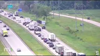 Two Drivers Injured in Semi and SUV Collision on I-35 in Rice County