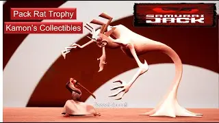 Pack Rat Trophy - Samurai Jack: Battle Through Time Collectibles