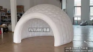 Air Beam Inflatable Igloo Dome Sport Tent for Event Advertising and Commercial Exhibition.