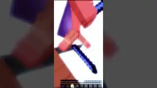 insane blocksafe / blockclutch with ranbow effect #minecraft #clutch