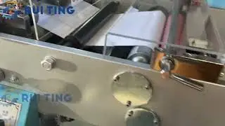 Ruiting Automatic Folding Machine for Labels boarding passes scenic spot tickets game coins